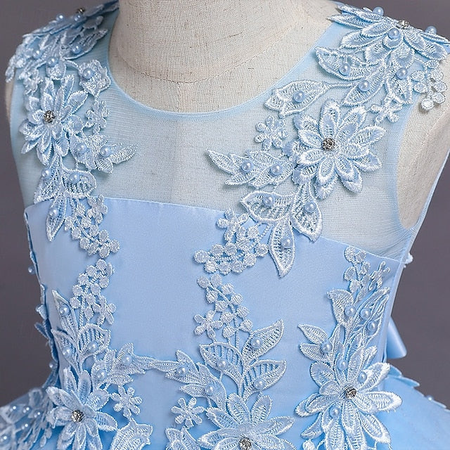 Girl Princess Flower Dress Kid's Girls'