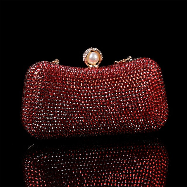 Women's Evening Luxury – Multicolor Clutch Crystal