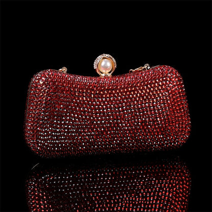 Women's Evening Luxury – Multicolor Clutch Crystal