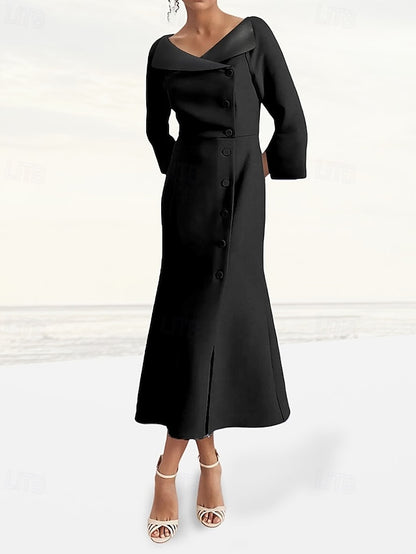 of Elegant Tuxedo Blazer Mother Dress A-Line Bride the