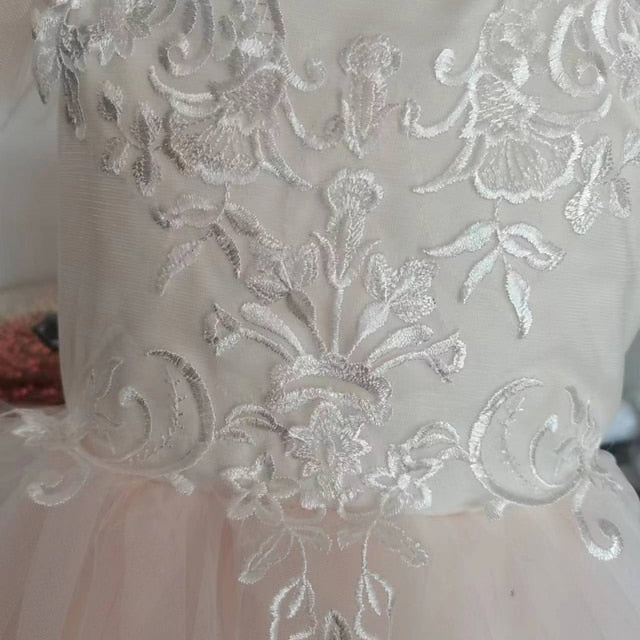 Party Girls' Communion Dress Flower Girl First