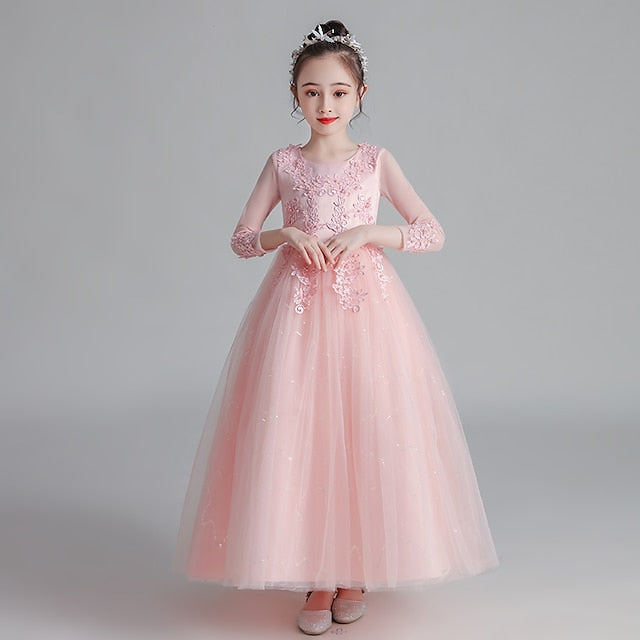 Princess Girls' First Flower Girl Dress