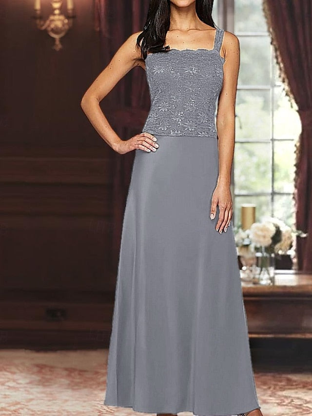 Bride the A-Line Wedding Guest Formal Dress Piece Mother 3 of