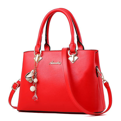 Sac à main blanc en similicuir doré pour femme avec élégant cuir