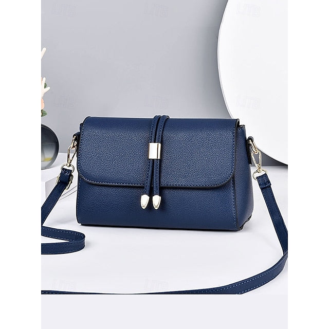 Burgunder Taschen in Crossbody Leder Schwarz Damen Faux und