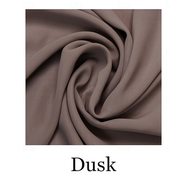 Simple Bride A-Line V Elegant Dress Neck the Mother of