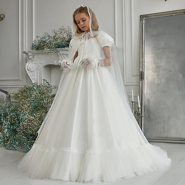 Dress Girls' Party Flower Girl Communion First