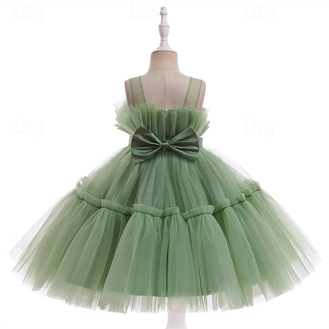 Kid's Flower Girls' Princess Dress Girl