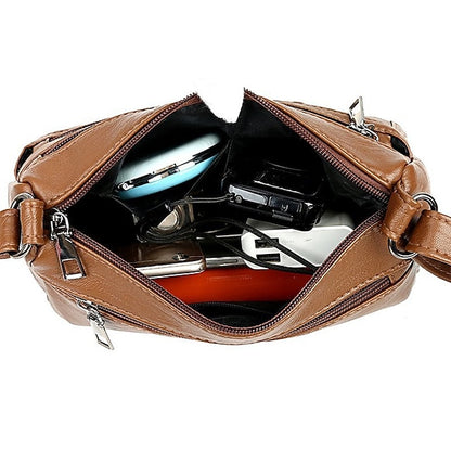 Crossbody Black Stylish Women's Bag – Faux Leather