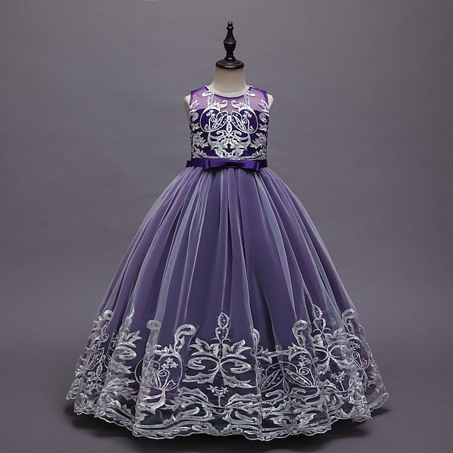 Girls' Dress Girl Flower Kid's Princess