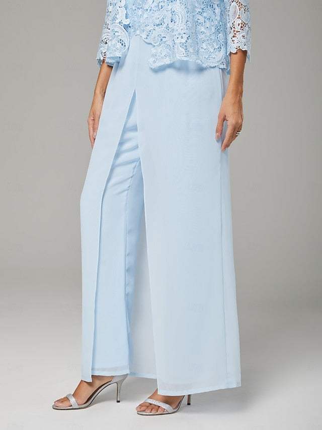Formal Mother Pantsuit Piece the Dress Guest Bride 3 of Wedding