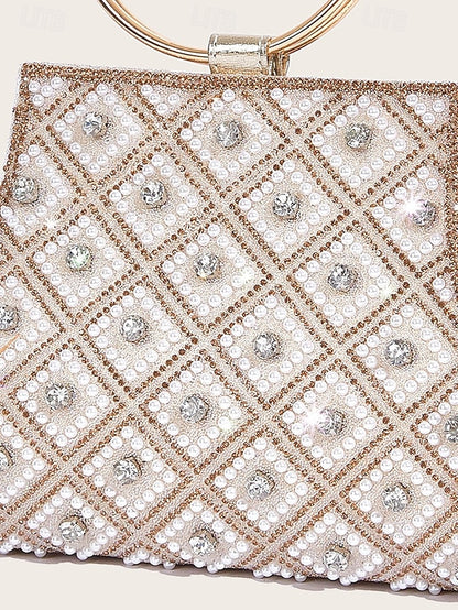 Bag Rhinestone Clutch Evening Women's – Embellished