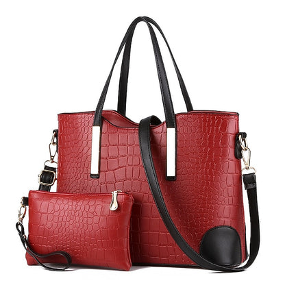 Boston Schultertasche PU Handtasche Damen Crossbody