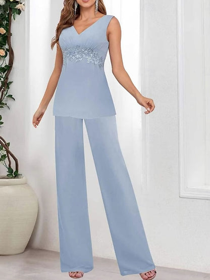 Mother Wedding Elegant Simple 3 of Piece V the Guest Bride Dress