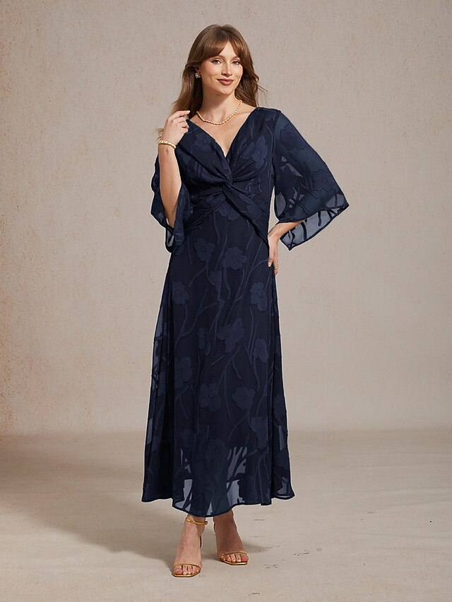 Women's Maxi Dress Chiffon Dress Elegant Daily Vacation