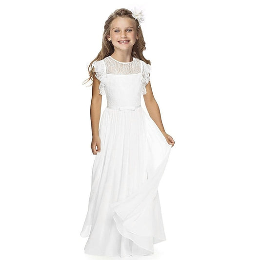 Wedding Party Flower Girl Girls' Dress Performance