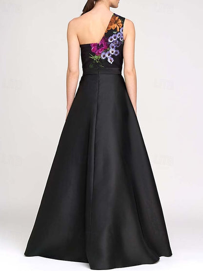 the Bride Jumpsuit of Floral Print / Elegant Pantsuit Mother