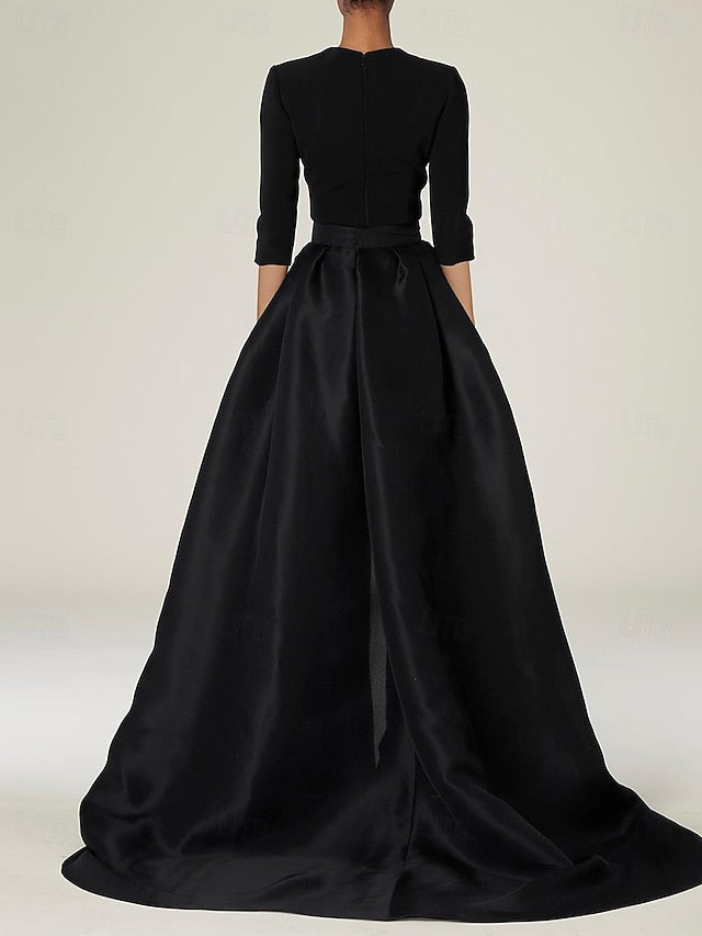 the of Bride Dress Mother Simple With Elegant Jumpsuit Overskirt