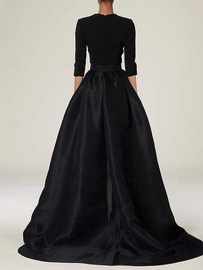 the of Bride Dress Mother Simple With Elegant Jumpsuit Overskirt