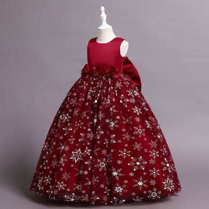 Kids Dress A Party Girls' Little Flower Wedding Line