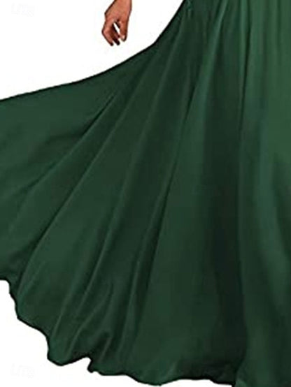 Elegant V Bride A-Line Neck Dress Mother the Floor Simple of