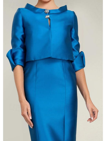 Piece the Dress Formal Wedding Mother Bride Mermaid Guest Two of