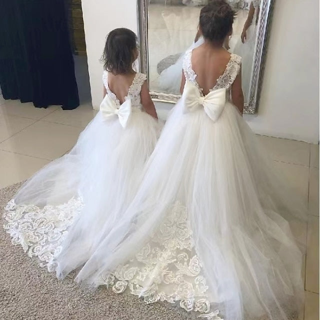 Girls' Party Girl Communion Flower Dress First