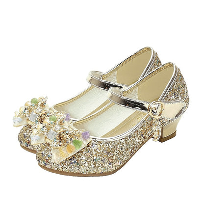 Glitter Party Mary Girls' Shoes Princess Sparkling – Jane