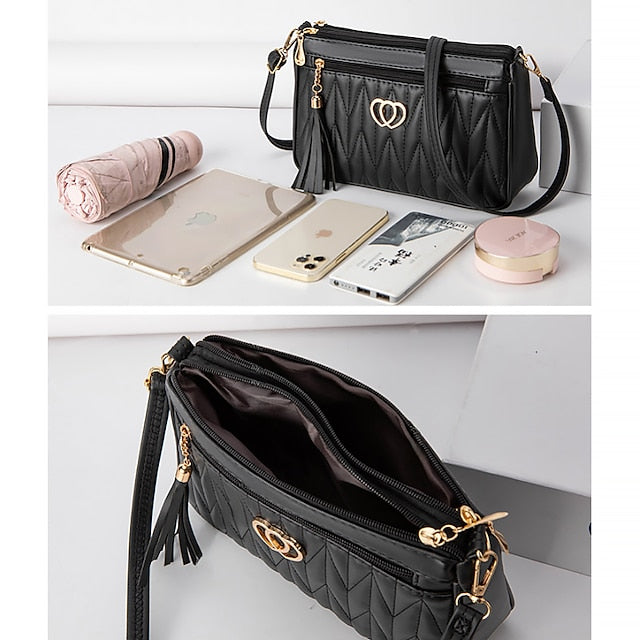 Schulter Crossbody PU Leder Hobo Damen