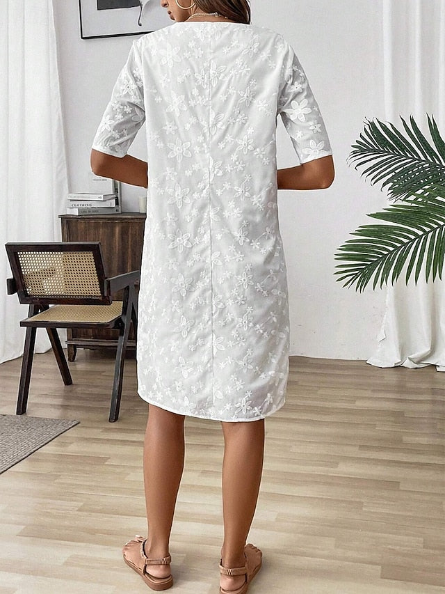 Women's Long Dress Maxi Dress White Dress Stylish Casual