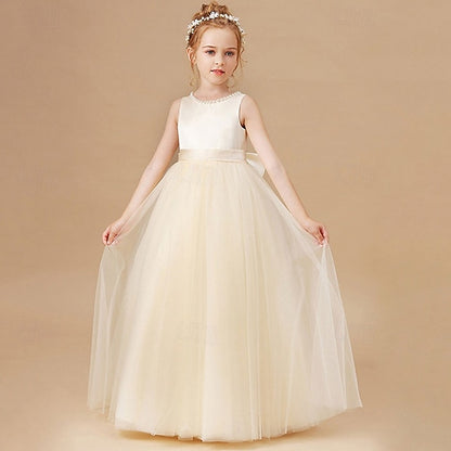 Princess Girls' Dress Flower Kid's Girl