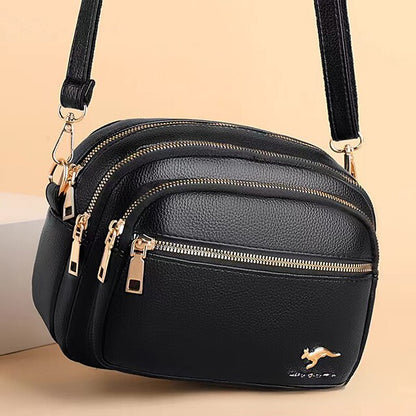 Ledertasche Dome Crossbody Schultertasche PU Damen