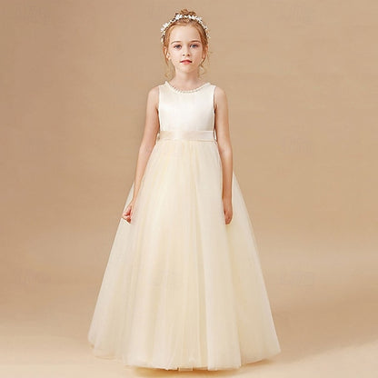 Princess Girls' Dress Flower Kid's Girl