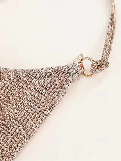 Elegant Women's Rhinestone – Evening Bag Handbag Shoulder
