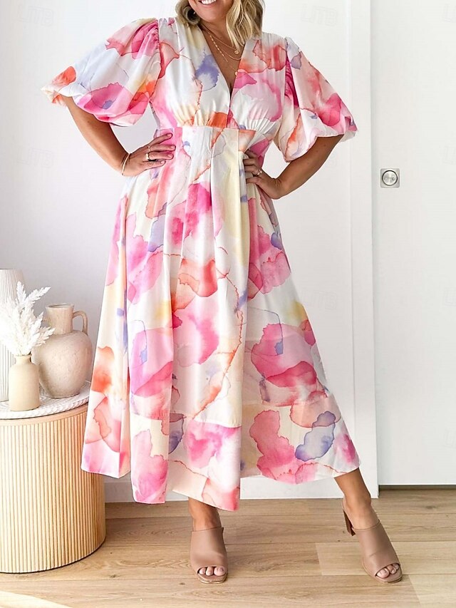 Women's Maxi Dress A Line Dress Casual Outdoor Going out