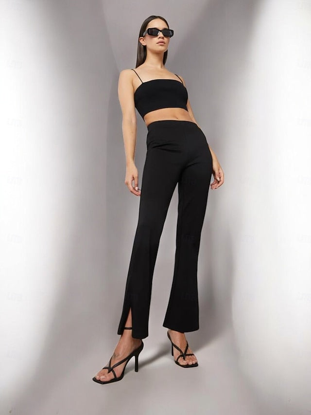 – Women's Sandals Elegant Stiletto Strappy White