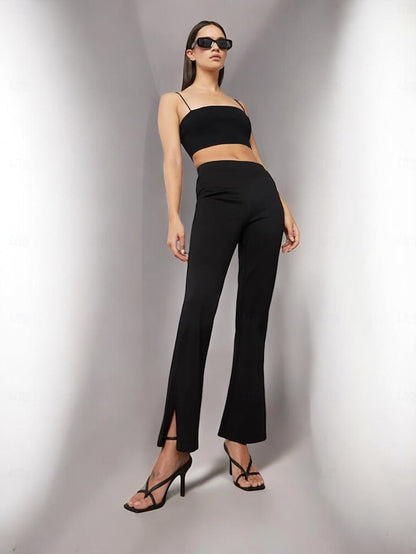 – Women's Sandals Elegant Stiletto Strappy White