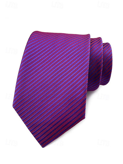 tie Men's striped satin
