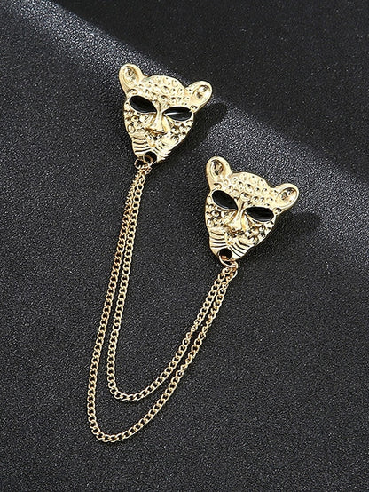 Brooch Deer Men's Lapel Pin Christmas with