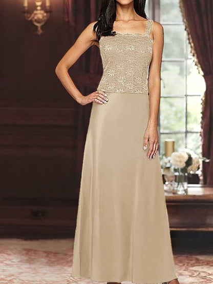 Formal A-Line 3 Guest Dress Mother Bride of Piece Wedding the