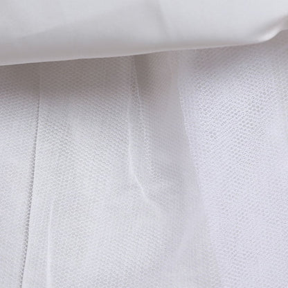 Little Girls' Party Dress A Floral Line Plain Kids