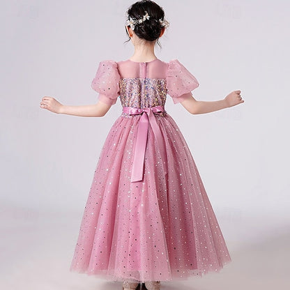 Dress Flower Princess Girl Girls' Kid's