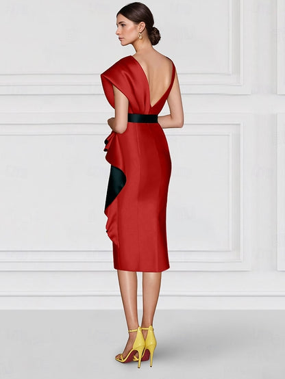 Elegant Gown Sheath Evening the Mother Bride of Dress Formal