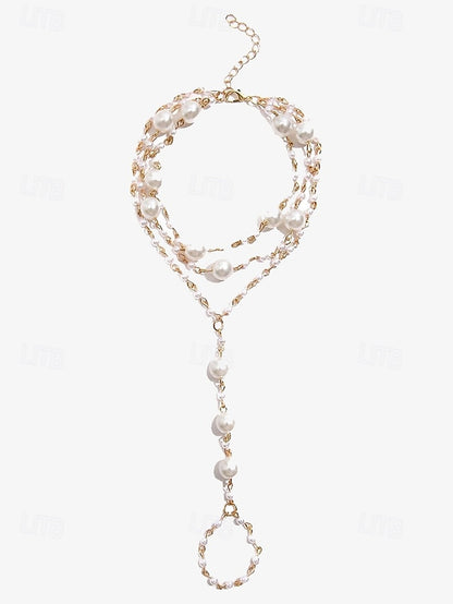 Foot Elegant Pearl – Ankle Bracelet Women's Chain