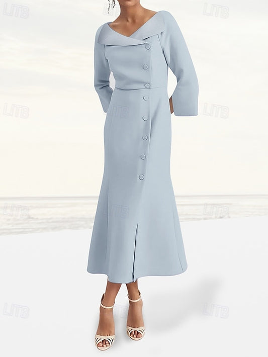 of Elegant Tuxedo Blazer Mother Dress A-Line Bride the
