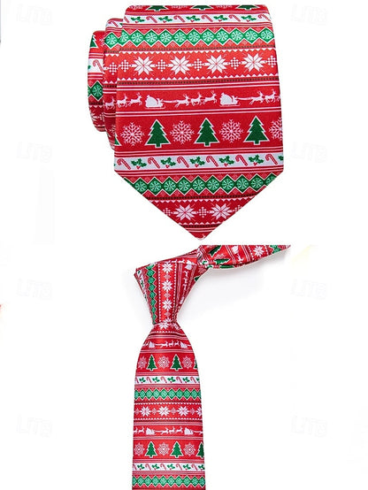 – Festive Holiday Neckwear Christmas Men's Ties and Fun