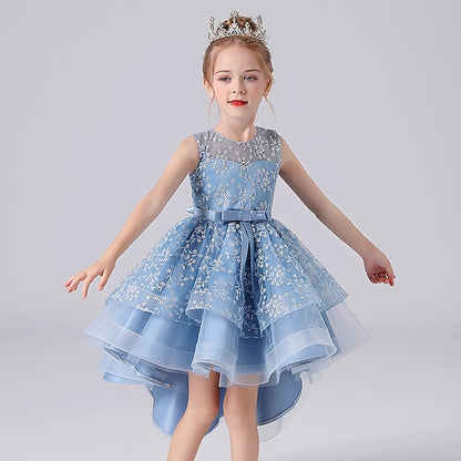 Girl Princess Girls' Party Dress Flower