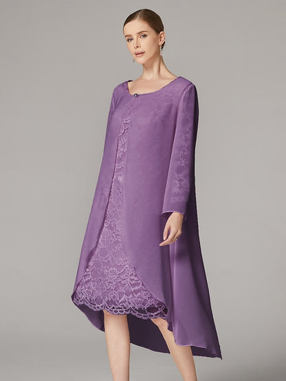 Suit of Piece Beach Two A-Line the Dress Bride Wedding Mother