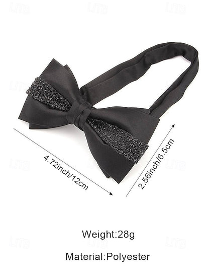 Men's Tie – Bow Christmas Red