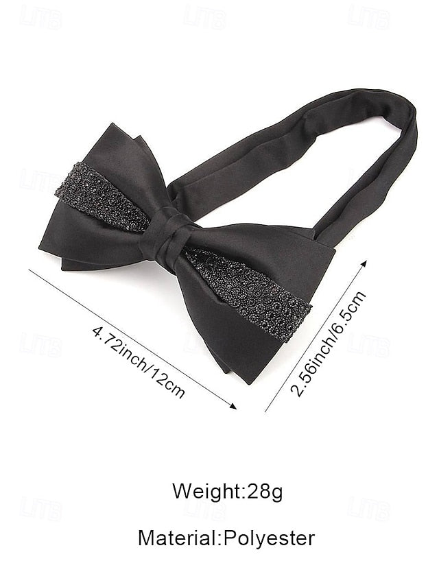 – Bow Red Tie Christmas Men's